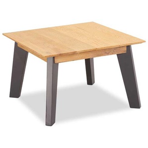 Sofatisch in Eiche Bianco weiß geölt und Grau 70 cm breit