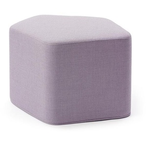 Softline Hocker Lake hellviolett lila, Designer busk+hertzog, 40x63x52 cm