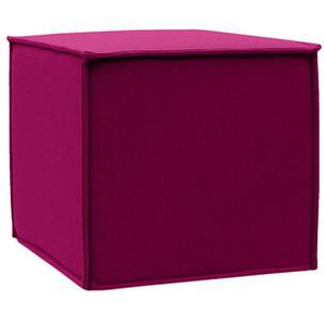 Softline Hocker Space Filz violett, 41x45x45 cm