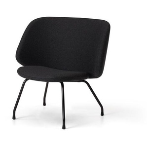 Softline Lounge Sessel Evy grau, Designer busk+hertzog, 81x81x63 cm