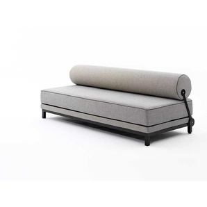 Softline Schlafsofa Sleep schwarz/weiß, Designer busk+hertzog, 73x204x90 cm