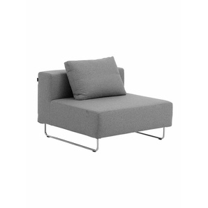 Softline Sofa Elemente Ohio silber, Designer Stine Engelbrechtsen, 67x98x98 cm