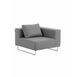 Softline Sofa Elemente Ohio Filz hellgrau, Designer Stine Engelbrechtsen, 67x98x98 cm