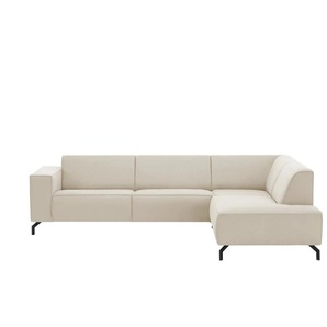 SOHO Ecksofa  Brenda ¦ creme ¦ Maße (cm): B: 275 H: 77 T: 210.0