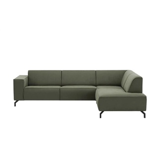 SOHO Ecksofa Brenda - grün - Materialmix - 275 cm - 77 cm - cm 210,0 | Möbel Kraft