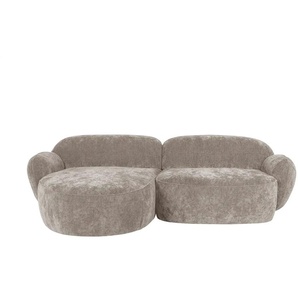 SOHO Ecksofa  Bubble ¦ beige ¦ Maße (cm): B: 236 H: 80 T: 164.0