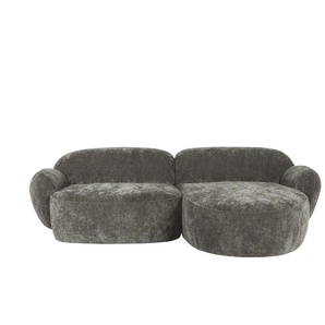 SOHO Ecksofa  Bubble ¦ grau ¦ Maße (cm): B: 236 H: 80 T: 164.0