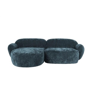 SOHO Ecksofa  Bubble ¦ türkis/petrol ¦ Maße (cm): B: 236 H: 80 T: 164.0