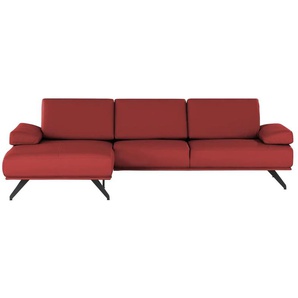 SOHO Ecksofa Gemma - rot - Materialmix - 282 cm - 84 cm - cm 166,0 | Möbel Kraft