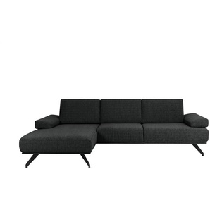 SOHO Ecksofa  Gemma ¦ schwarz ¦ Maße (cm): B: 282 H: 84 T: 166.0