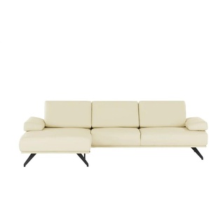 SOHO Ecksofa  Gemma ¦ weiß ¦ Maße (cm): B: 282 H: 84 T: 166.0