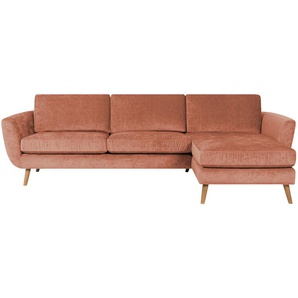 SOHO Ecksofa  Smilla ¦ orange ¦ Maße (cm): B: 274 H: 85 T: 156.0