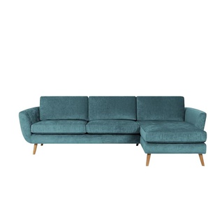 SOHO Ecksofa - türkis/petrol - Materialmix - 274 cm - 85 cm - cm 156,0 | Möbel Kraft