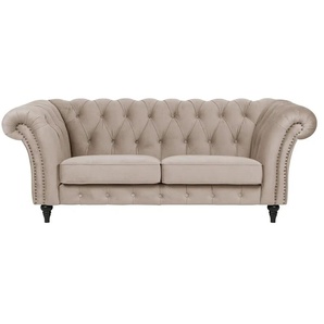 SOHO Einzelsofa  Churchill ¦ beige ¦ Maße (cm): B: 212 H: 79 T: 100.0