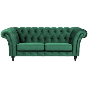 SOHO Einzelsofa  Churchill ¦ grün ¦ Maße (cm): B: 212 H: 79 T: 100.0