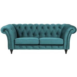 SOHO Einzelsofa Churchill - türkis/petrol - Materialmix - 212 cm - 79 cm - cm 100,0 | Möbel Kraft