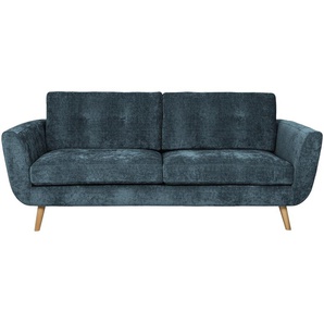 SOHO Einzelsofa  Smilla ¦ türkis/petrol ¦ Maße (cm): B: 217 H: 92 T: 85.0