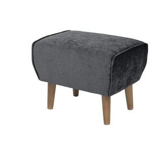 SOHO Hocker  Ellinor ¦ grau ¦ Maße (cm): B: 56 H: 46 T: 41.0