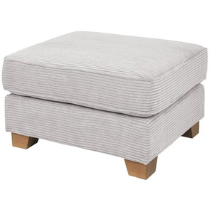 SOHO Hocker  Franka ¦ weiß ¦ Maße (cm): B: 75 H: 42 T: 62.0