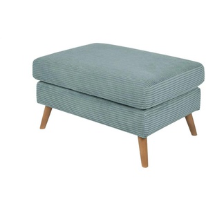 SOHO Polsterhocker - blau - Materialmix - 90 cm - 43 cm - cm 60,0 | Möbel Kraft