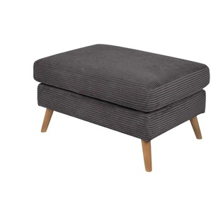SOHO Polsterhocker - grau - Materialmix - 90 cm - 43 cm - cm 60,0 | Möbel Kraft