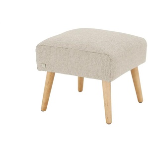SOHO Polsterhocker  Jolyn ¦ beige ¦ Maße (cm): B: 49 H: 45 T: 49.0