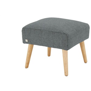 SOHO Polsterhocker  Jolyn ¦ grau ¦ Maße (cm): B: 49 H: 45 T: 49.0