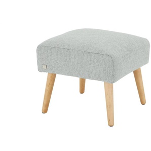 SOHO Polsterhocker  Jolyn ¦ grau ¦ Maße (cm): B: 49 H: 45 T: 49.0