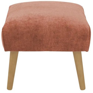 SOHO Polsterhocker  Jolyn ¦ rosa/pink ¦ Maße (cm): B: 49 H: 45 T: 49.0