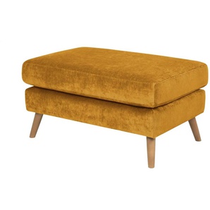 SOHO Polsterhocker  Smilla ¦ gelb ¦ Maße (cm): B: 90 H: 43 T: 60.0