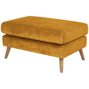 SOHO Polsterhocker  Smilla ¦ gelb ¦ Maße (cm): B: 90 H: 43 T: 60.0
