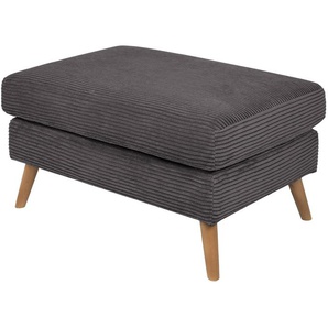 SOHO Polsterhocker  Smilla ¦ grau ¦ Maße (cm): B: 90 H: 43 T: 60.0
