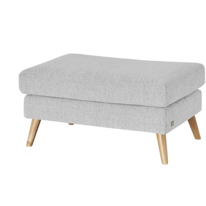 SOHO Polsterhocker  Smilla ¦ grau ¦ Maße (cm): B: 90 H: 43 T: 60.0