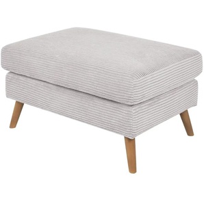SOHO Polsterhocker - weiß - Materialmix - 90 cm - 43 cm - cm 60,0 | Möbel Kraft
