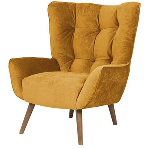 SOHO Polstersessel Jolyn - gelb - Materialmix - 87 cm - 100 cm - cm 86,0 | Möbel Kraft