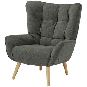 SOHO Polstersessel  Jolyn ¦ grau ¦ Maße (cm): B: 87 H: 100 T: 86.0