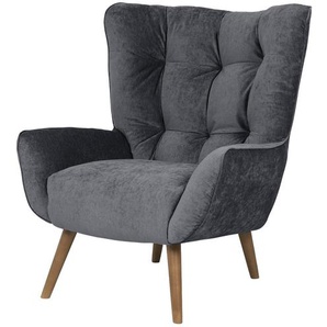 SOHO Polstersessel  Jolyn ¦ grau ¦ Maße (cm): B: 87 H: 100 T: 86.0