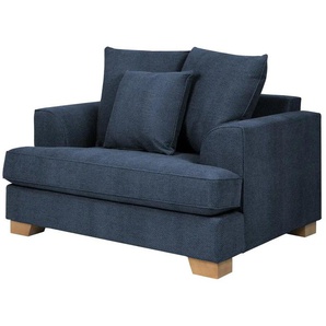 SOHO Sessel Franka - blau - Materialmix - 136 cm - 87 cm - cm 103,0 | Möbel Kraft