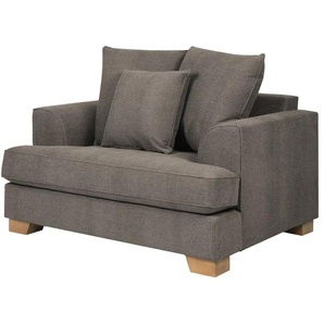 SOHO Sessel Franka - braun - Materialmix - 136 cm - 87 cm - cm 103,0 | Möbel Kraft