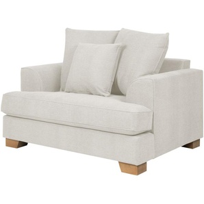 SOHO Sessel  Franka ¦ weiß ¦ Maße (cm): B: 136 H: 87 T: 103.0