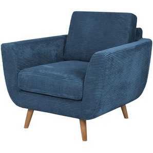 SOHO Sessel  Smilla ¦ blau ¦ Maße (cm): B: 94 H: 85 T: 93.0