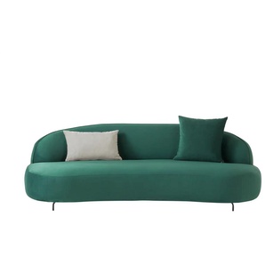 SOHO Sofa  3-sitzig  Ariane ¦ grün ¦ Maße (cm): B: 224 H: 80 T: 106.0