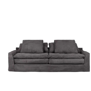 SOHO Sofa 3-sitzig Sarvika ¦ grau ¦ Maße (cm): B: 233 H: 95 T: 114.0