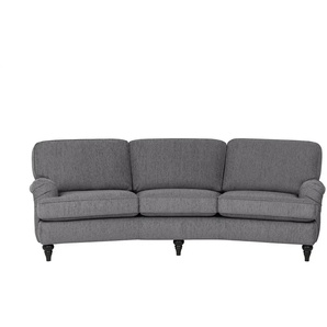 SOHO Sofa  Birmingham ¦ grau ¦ Maße (cm): B: 253 H: 85 T: 120.0