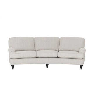 SOHO Sofa Birmingham ¦ silber ¦ Maße (cm): B: 253 H: 85 T: 120.0
