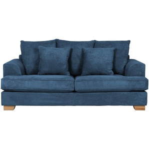 SOHO Sofa Franka ¦ türkis/petrol ¦ Maße (cm): B: 199 H: 87 T: 103.0