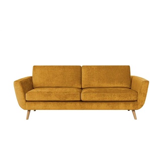 SOHO Sofa - gelb - Materialmix - 217 cm - 85 cm - cm 93,0 | Möbel Kraft