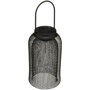 Solar-Außenlampe ZOE Schwarz H. 26 cm Hespéride