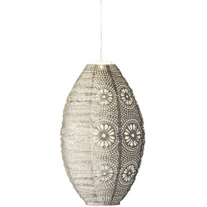 Solar-Laterne, braun, 23 cm