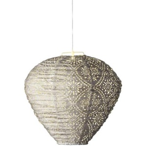 Solar-Laterne, braun, 30 cm